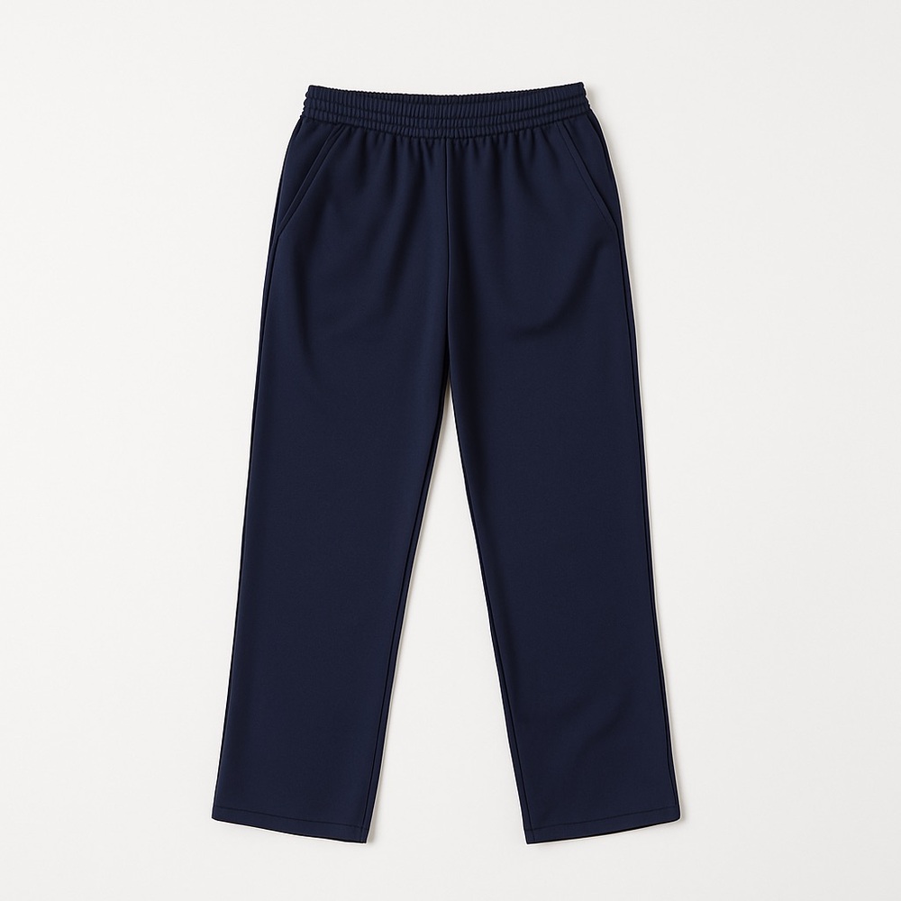 RHUDE Navy Blue Cropped Track Pants Size Medium SS21 Rhude Bowl